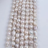 Ferskvandsperler - Barok Perle, Grade A (12 - 14mm), 1 Stk - Uniq Perler - 754678