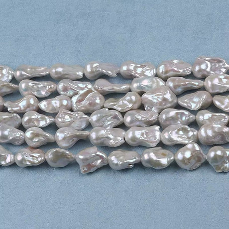 Ferskvandsperler, Barok Perle - Grade AAA (16 - 25mm) 1 stk - Uniq Perler - 668877