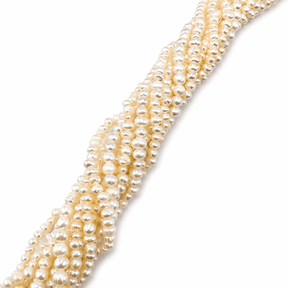 Ferskvandsperler – Beige, Potato (2,8~3,2mm)AA - Uniq Perler - 124029