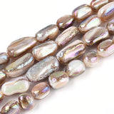 Ferskvandsperler – Electroplated, Nuggets (4 - 14x4 - 7mm) - Uniq Perler - 