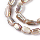 Ferskvandsperler – Electroplated, Nuggets (4 - 14x4 - 7mm) - Uniq Perler - 