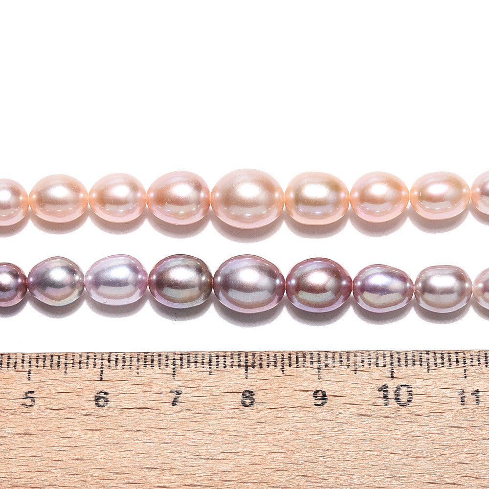 Ferskvandsperler– Graduated Mix Farver (5 - 12mm) - Uniq Perler - 