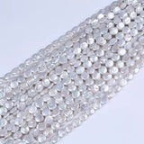 Ferskvandsperler – Hvid, Barok Coin (11x12mm) Grade AA - Uniq Perler - 744678