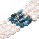 Ferskvandsperler Og Apatit – Nuggets/Chips (4 - 13mm) - Uniq Perler - 115975