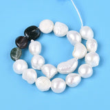 Ferskvandsperler Og Indian Agat – Nuggets/Chips (4 - 13mm) - Uniq Perler - 680884