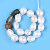 Ferskvandsperler Og Mix perler – Nuggets/Chips (5 - 12 mm) - Uniq Perler - 