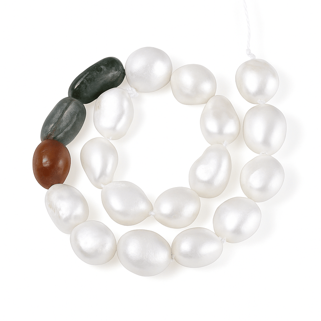 Ferskvandsperler Og Mix perler – Nuggets/Chips (5 - 12 mm) - Uniq Perler - 