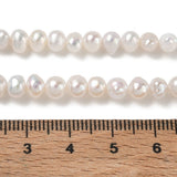 Ferskvandsperler – Potato, Beige (4,5-5mm) Grade AA 10 stk. - Uniq Perler - 126211