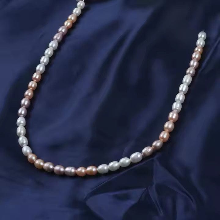 Ferskvandsperler – Rice, Flerfarvet, Grade AA (6–7mm) - Uniq Perler - 113671