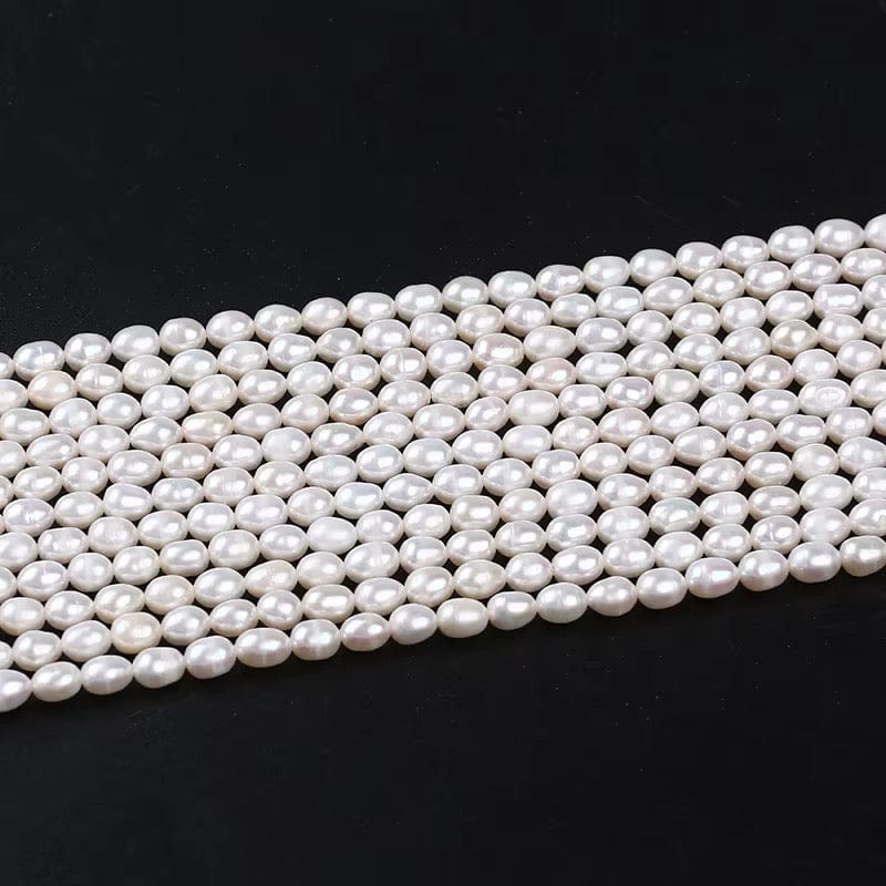 Ferskvandsperler – Rice, Grade AAA (4 - 5mm) - Uniq Perler - 1111490418