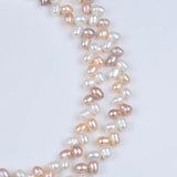 Ferskvandsperler – Rice, Tvillinge Perler, Grade A (5x6mm) - Uniq Perler - 230224