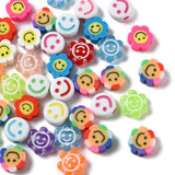 Fimo Perler - Assorteret Smiley Modeller, 120 Stk - Uniq Perler - 111522