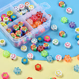 Fimo Perler - Assorteret Smiley Modeller, 120 Stk - Uniq Perler - 111522