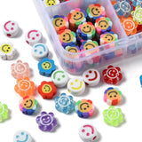 Fimo Perler - Assorteret Smiley Modeller, 120 Stk - Uniq Perler - 111522