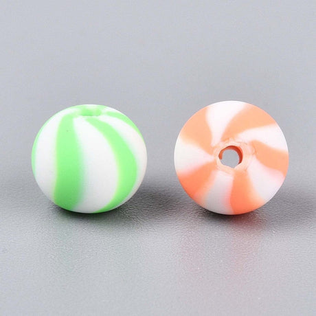 Fimo Perler – Runde, Farve Mix (9mm) 25 Stk - Uniq Perler - 115830