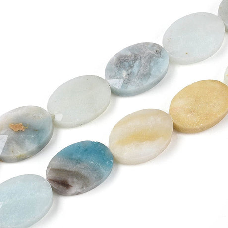 Flower Amazonit (13,5x5,5 mm) - Uniq Perler - 115658