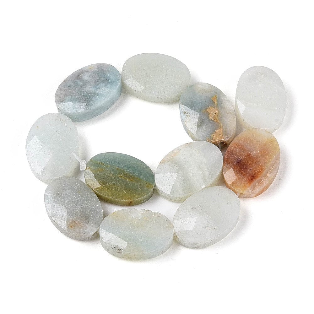 Flower Amazonit (13,5x5,5 mm) - Uniq Perler - 115658