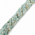 Flower Amazonit – Rund (3mm) - Uniq Perler - 112402