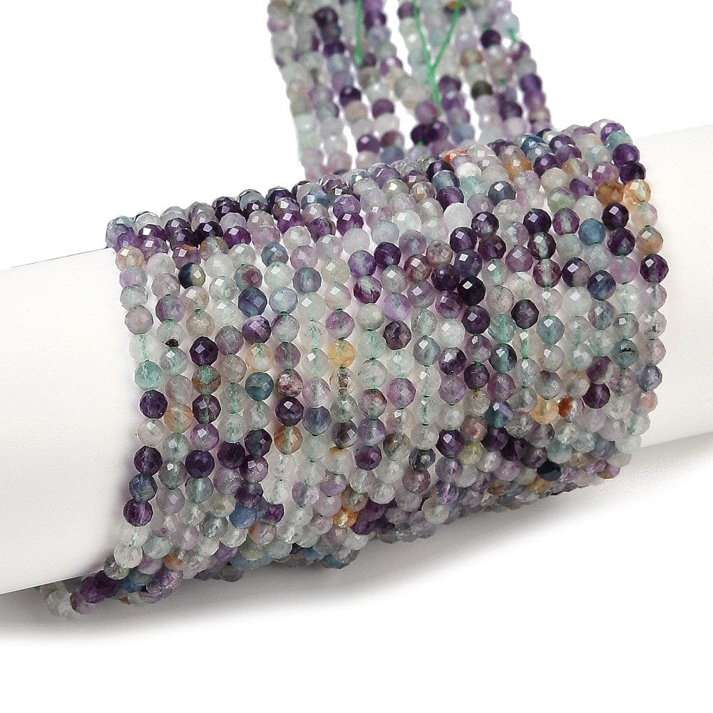 Fluorit – Facetteret (4 - 4,5mm) - Uniq Perler - 114286