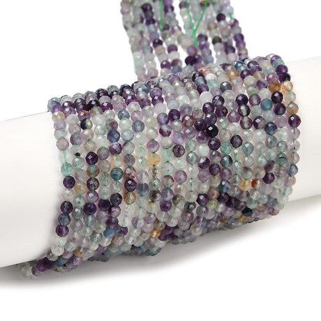 Fluorit – Facetteret (4 - 4,5mm) - Uniq Perler - 114286