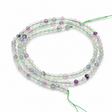 Fluorit – Facetteret (4mm) - Uniq Perler - 115130