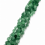 Fluorit – Grøn, Rund (10-10,5mm) - Uniq Perler - 117292
