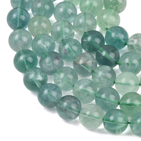 Fluorit – Grün, Rund (10 - 10,5mm) - Uniq Perler - 117292