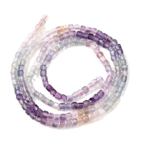 Fluorit – Kube Formet (2x2mm) - Uniq Perler - 115231