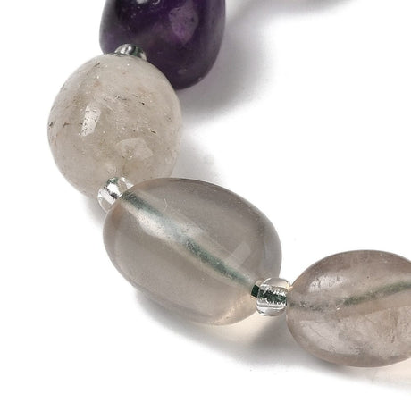 Fluorit – Nugget Mix (6–15mm) - Uniq Perler - 112856