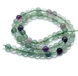 Fluorit – Rund (8mm) - Uniq Perler - 112534