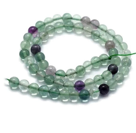 Fluorit – Rund (8mm) - Uniq Perler - 112534