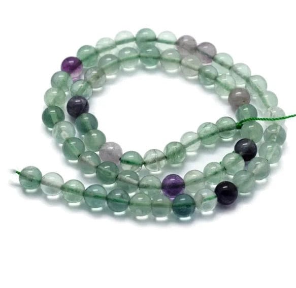 Fluorit – Rund (8mm) - Uniq Perler - 112534