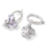 Fold Over Lås, Platin Messing, 25,5x12,5x8mm - Uniq Perler - 113382