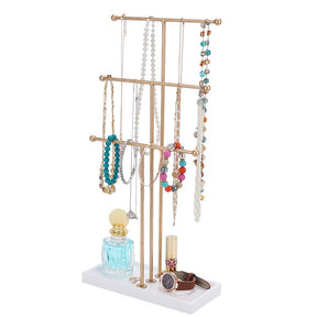 Gold-plated Display For Earrings, Chains & Bracelets - Uniq Perler - 111578