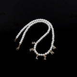 Forgyldt Stål Bogstav Y Med Zirkonia Sten - Uniq Perler - 569807