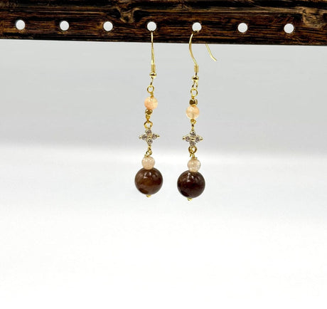 Forgyldt Sterling Sølv 925 Mellemleds Connector Med Zirkonia Sten - Uniq Perler - 114392