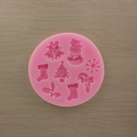 Form Til Støbning Af Små Julemotiver (67x10mm) - Uniq Perler - 1112975, 186624645679911723617847