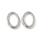 Gate Springlås - Langtidsholdbar Platin (13x18mm) - Uniq Perler - 115926