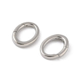 Gate Springlås - Langtidsholdbar Platin (13x18mm) - Uniq Perler - 115926