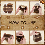 "Gave" Taske – Med skønt print (7x11x12.7cm) - Uniq Perler - 