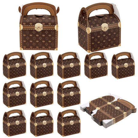 "Gave" Taske – Med skønt print (7x11x12.7cm) - Uniq Perler - 