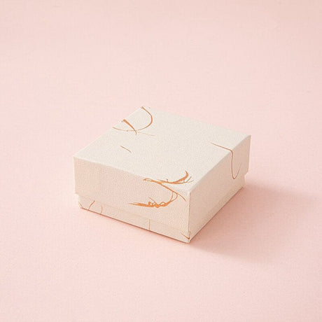 Gaveæsker, Beige, Mønsteret, (7,5x7,5x3,5cm), 6 Stk - Uniq Perler - 113742