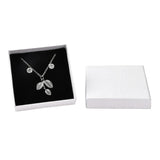 Gaveæsker Med Struktur - Hvide (9x9x2,65cm), 6 stk. - Uniq Perler - 113001