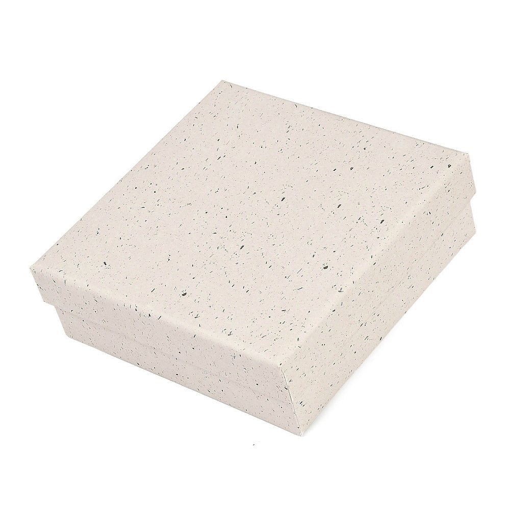 Gaveæsker – Seashell Farve, Firkantet (11x11x4cm) 4 stk - Uniq Perler - 