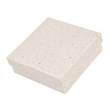 Gaveæsker – Seashell Farve, Firkantet (11x11x4cm) 4 stk - Uniq Perler - 