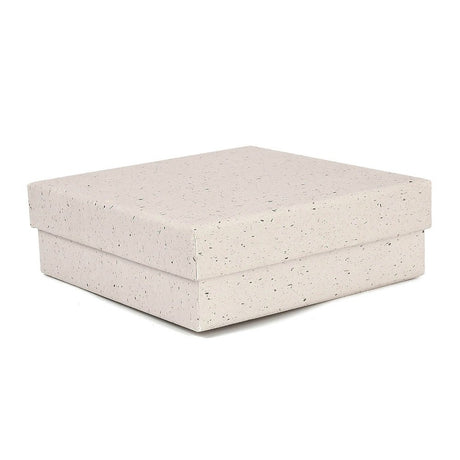 Gaveæsker – Seashell Farve, Firkantet (11x11x4cm) 4 stk - Uniq Perler - 