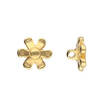 Gerani Blomst – Passer til Miyuki Delica 11/0 (24 karats forgyldning) - Uniq Perler - 