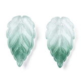 Glas Blade Vedhæng, To - Farvet, 30x16mm, 10 Stk. - Uniq Perler - 7274531