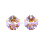 Glas Muslinge Skaller, Facetteret, (96 Stk.) - Uniq Perler - 111588