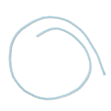 Glasperler – Blå, Runde (2~2,5mm) - Uniq Perler - 123775